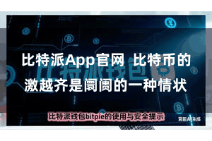 比特派App官网  比特币的激越齐是阛阓的一种情状